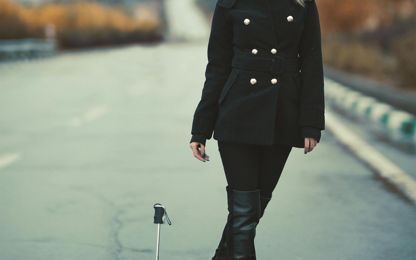 Woman in Summer Dress